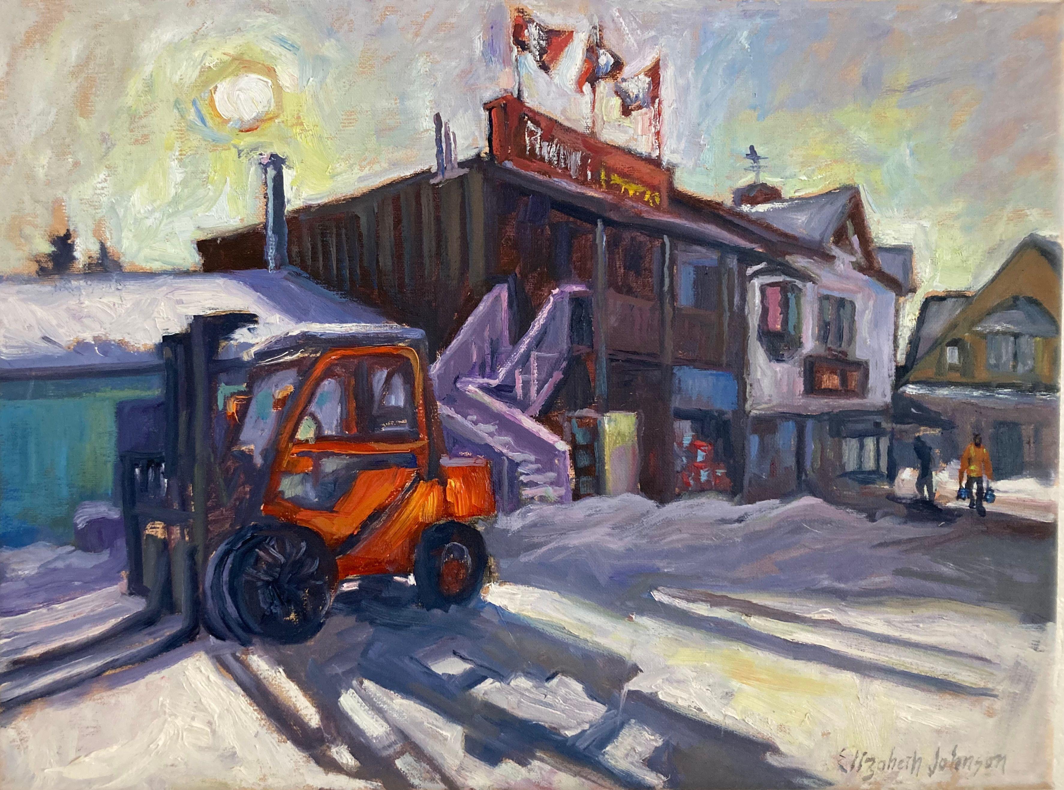 Lively Colours at Robinson's General Store, Dorset-pic